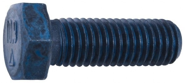 Metric Blue - M12x1.75mm Metric Coarse, 25mm Length Under Head Hex Head Cap Screw - Caliber Tooling