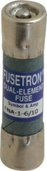 Cooper Bussmann - 250 VAC, 1.6 Amp, Time Delay Pin Indicator Fuse - Fuse Holder Mount, 1-1/2" OAL, 10 at 125 V kA Rating, 13/32" Diam - Caliber Tooling