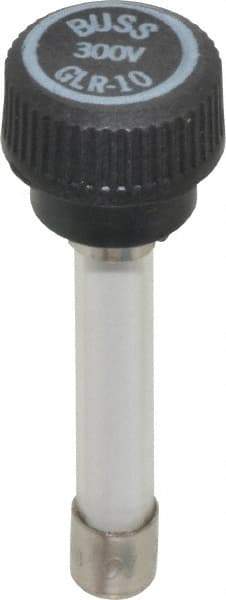 Cooper Bussmann - 300 VAC, 10 Amp, Fast-Acting Size Rejecting/NonRejecting Fuse - Fuse Holder Mount, 2-1/4" OAL, 10 at AC kA Rating, 15.9mm Diam - Caliber Tooling