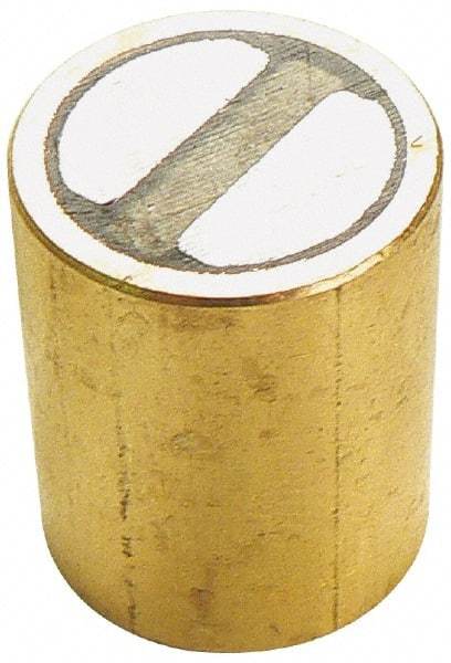 Mag-Mate - 20mm Diam, 25mm High, 12.7 Lb Average Pull Force, Samarium Cobalt Rare Earth Pot Magnet - Unfinished, Aluminum Insulated - Caliber Tooling