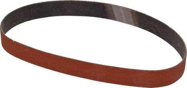 3M - 3/4" Wide x 18" OAL, 80 Grit, Ceramic Abrasive Belt - Ceramic, Medium, Coated, YF Weighted Cloth Backing, Wet/Dry, Series 777F - Caliber Tooling