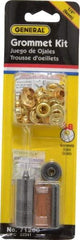 General - 52 Piece Grommet Kit - 1/4" ID - Caliber Tooling