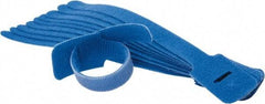 SpeedTech - 8" Long Blue Nylon & Polyethylene Hook & Loop Strap - 40 Lb Tensile Strength - Caliber Tooling