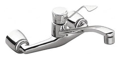 Moen - Wall Mount, Kitchen Faucet without Spray - One Handle, Lever Handle, Standard Spout - Caliber Tooling