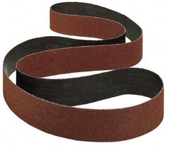 3M - 6" Wide x 148" OAL, Aluminum Oxide Abrasive Belt - Aluminum Oxide, Medium, Nonwoven, Series SC-BL - Caliber Tooling