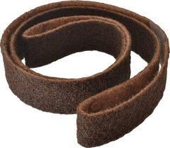 3M - 2" Wide x 72" OAL, Aluminum Oxide Abrasive Belt - Aluminum Oxide, Coarse, Nonwoven, Series SC-BS - Caliber Tooling