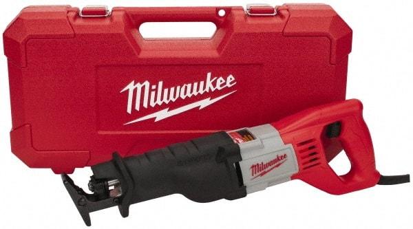 Milwaukee Tool - 3,000 Strokes per Minute, 3/4 Inch Stroke Length, Electric Reciprocating Saw - 120 Volts, 12 Amps - Caliber Tooling