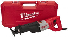 Milwaukee Tool - 3,000 Strokes per Minute, 3/4 Inch Stroke Length, Electric Reciprocating Saw - 120 Volts, 12 Amps - Caliber Tooling