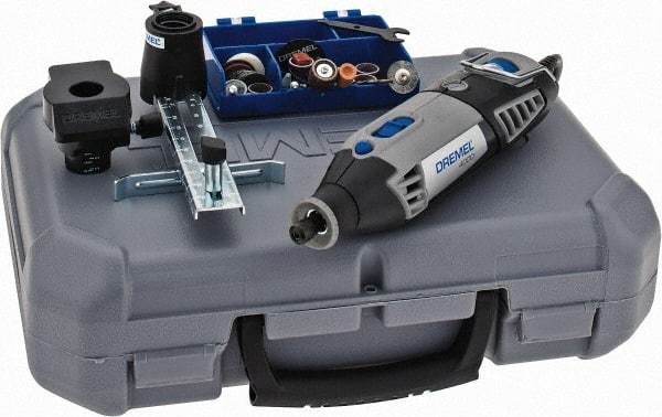 Dremel - 120 Volt, Electric Rotary Tool Kit - 5,000 to 35,000 RPM, 1.6 Amps - Caliber Tooling