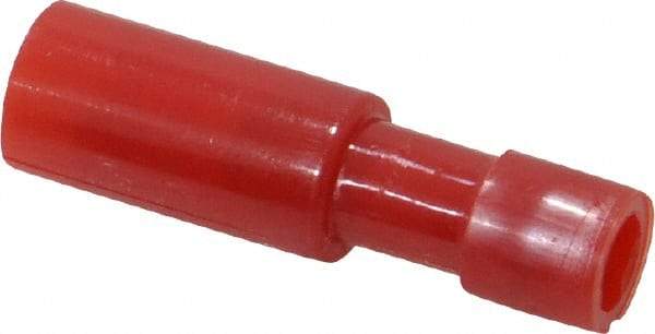 3M - 22 to 18 AWG Bullet Connector - 0.18" Bullet Diam, Red Nylon Insulation - Caliber Tooling