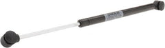 Made in USA - 0.24" Rod Diam, 0.59" Tube Diam, 50 Lb Capacity, Hydraulic Dampers - Extension, 15.02" Extended Length, 5" Stroke Length, Plastic Ball Socket, Chrome-Plated Piston - Caliber Tooling