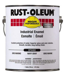 Rust-Oleum - 1 Gal International Orange Gloss Finish Industrial Enamel Paint - 250 to 550 Sq Ft per Gal, Interior/Exterior, <450 gL VOC Compliance - Caliber Tooling