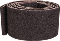 Norton - 2" Wide x 132" OAL, 36 Grit, Aluminum Oxide Abrasive Belt - Aluminum Oxide, Very Coarse, Coated, X Weighted Cloth Backing, Series R228 - Caliber Tooling