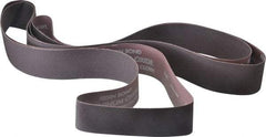 Norton - 2" Wide x 132" OAL, 100 Grit, Aluminum Oxide Abrasive Belt - Aluminum Oxide, Fine, Coated, Series R228 - Caliber Tooling