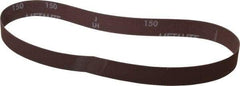 Norton - 1" Wide x 30" OAL, 150 Grit, Aluminum Oxide Abrasive Belt - Aluminum Oxide, Very Fine, Coated, Series R228 - Caliber Tooling