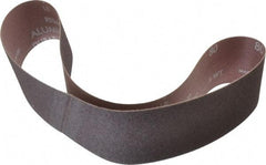 Norton - 2" Wide x 30" OAL, 80 Grit, Aluminum Oxide Abrasive Belt - Aluminum Oxide, Medium, Coated, Series R228 - Caliber Tooling