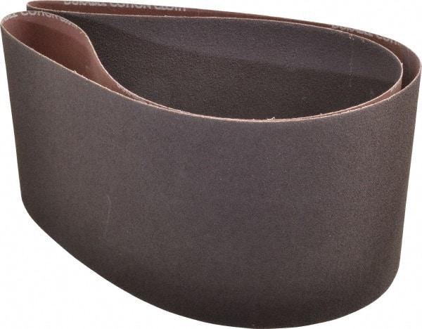 Norton - 6" Wide x 60" OAL, 50 Grit, Aluminum Oxide Abrasive Belt - Aluminum Oxide, Coarse, Coated, Series R228 - Caliber Tooling