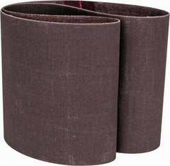 Norton - 3" Wide x 24" OAL, 320 Grit, Aluminum Oxide Abrasive Belt - Aluminum Oxide, Extra Fine, Coated, Series R228 - Caliber Tooling