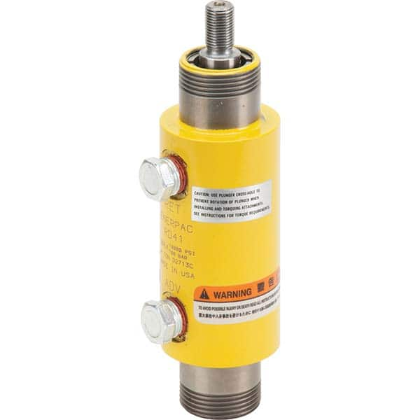 Enerpac - Compact Hydraulic Cylinders Type: Double Acting Mounting Style: Base Mounting Holes - Caliber Tooling