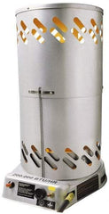 Heatstar - 30,000 to 80,000 BTU, Propane Convection Heater - 20 Lb Fuel Capacity, 15-1/4" Long x 18-1/4" Wide x 21-3/4" High - Caliber Tooling