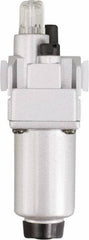 PRO-SOURCE - 1/2" NPT, 290 Max psi Standard Modular Lubricator - Aluminum Bowl, Aluminum Die Cast Body, 200 CFM, 140°F Max Temp, 2-3/4" Wide x 9.45" High - Caliber Tooling