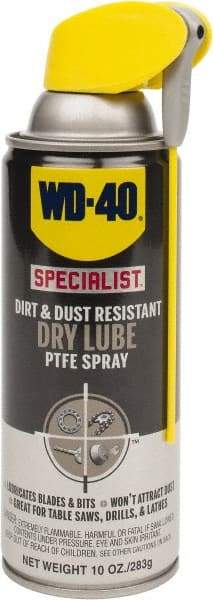 WD-40 Specialist - 10 oz Aerosol Dry Film with PTFE Spray Lubricant - High Temperature, Low Temperature, High Pressure - Caliber Tooling