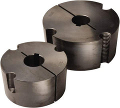 TB Wood's - 1-1/8" Bore, 1/2 Thread, 1/4" Wide Keyway, 1/8" Deep Keyway, Tapered Lock Sprocket Bushing - 3-3/8" Max Outside Diam - Caliber Tooling