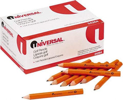 UNIVERSAL - Lead #2 Golf & Pew Pencil - Yellow - Caliber Tooling