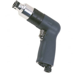 Ingersoll-Rand - 1/4" Bit Holder, 2,500 RPM, Pistol Grip Handle Air Screwdriver - 45.1 In/Lb Torque, 5 CFM - Caliber Tooling