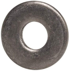 Made in USA - #0 Screw, Grade 300 Stainless Steel Standard Flat Washer - 0.078" ID x 0.188" OD, 0.016" Thick, Passivated Finish, Meets Military Specifications - Caliber Tooling