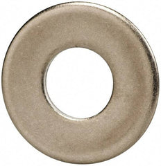 Made in USA - 3/8" Screw, Grade 300 Stainless Steel Standard Flat Washer - 0.438" ID x 1" OD, 0.064" Thick, Passivated Finish, Meets Military Specifications - Caliber Tooling