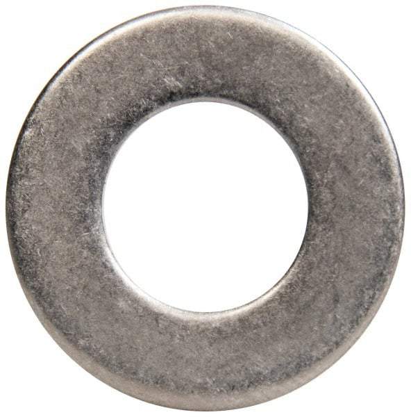 Made in USA - 7/16" Screw, Grade 300 Stainless Steel Standard Flat Washer - 0.469" ID x 0.922" OD, 0.051" Thick, Passivated Finish, Meets Military Specifications - Caliber Tooling