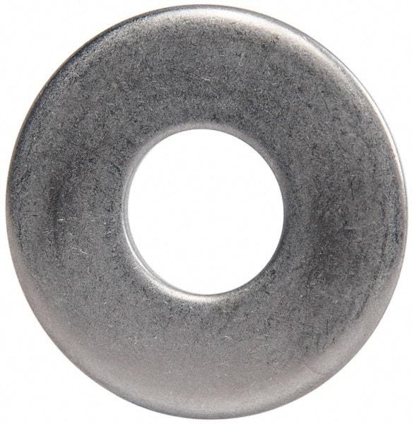 Made in USA - 5/8" Screw, Grade 300 Stainless Steel Standard Flat Washer - 0.688" ID x 1-3/4" OD, 0.108" Thick, Passivated Finish, Meets Military Specifications - Caliber Tooling