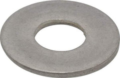 Made in USA - 1" Screw, Grade 300 Stainless Steel Standard Flat Washer - 1.062" ID x 2-1/2" OD, 0.136" Thick, Passivated Finish, Meets Military Specifications - Caliber Tooling