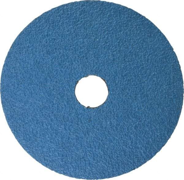 Norton - 7" Diam 7/8" Hole 36 Grit Fiber Disc - Very Coarse Grade, Zirconia Alumina, Series F672 - Caliber Tooling