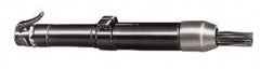 Chicago Pneumatic - 3,600 BPM, 25/32" Bore Diam, Pneumatic Inline Needle Scaler - 1-1/8" Stroke Length, 9.6 CFM, 90 psi, 3/8 NPT Inlet - Caliber Tooling