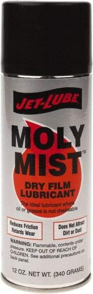 Jet-Lube - 12 oz Aerosol Spray Lubricant - High Temperature, Low Temperature - Caliber Tooling