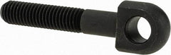 Jergens - 1/2-13, 1-3/4" Thread Length, 1/2" Hole Diam, 1/2" Hole Diam, Steel, Swing Bolt - Black Oxide Finish, Grade 4140, 5/8" Head Thickness, 3-1/8" Hole Center to End - Caliber Tooling