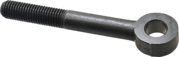 Jergens - 3/4-10, External Male Thread, Alloy Steel, Eye Hole Head, Rod End - Black Oxide Finish, 3/4" Shank Diam, 6" Hole Center to End, Grade 4142, 5.05" Thread Length - Caliber Tooling