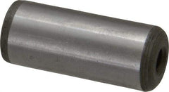 Jergens - 5/8" Diam x 1-1/2" Pin Length C-1215 Alloy Steel Pull Out Dowel Pin - C 47-58 & C 60-64 (Surface) Hardness, 1 Beveled & 1 Threaded End - Caliber Tooling