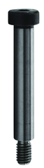 M10 x 60 - Black Finish Heat Treated Alloy Steel - Shoulder Screws - Socket Head - Caliber Tooling