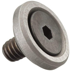 Gibraltar - 3/8-16 Thread, 1-5/8" OD, 3/8" High, Flat Foot - Steel & Lead Alloy - Caliber Tooling