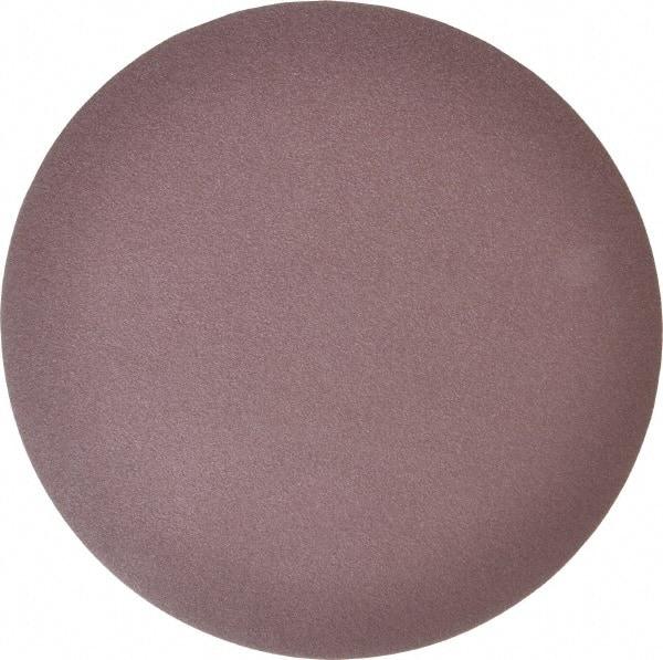 3M - 10" Diam, 80 Grit Aluminum Oxide Adhesive PSA Disc - Medium Grade, X Weighted Cloth Backing, For Bench Top Motors, Random Orbital Sanders - Caliber Tooling