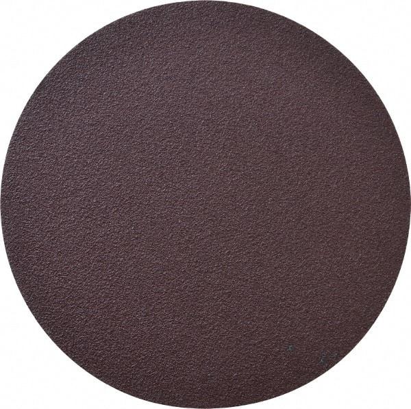 3M - 6" Diam, 80 Grit Aluminum Oxide Adhesive PSA Disc - Medium Grade, X Weighted Cloth Backing, For Bench Top Motors, Random Orbital Sanders - Caliber Tooling