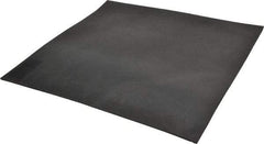 Made in USA - 12" Long, 12" Wide, 1/8" Thick, Neoprene Rubber Foam Sheet - 35 to 45 Durometer, Black, -20 to 180°F, 1,000 psi Tensile Strength, Adhesive Backing, Stock Length - Caliber Tooling