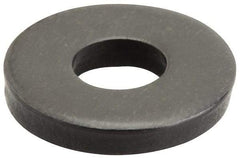 TE-CO - M6 Screw, Grade C-1010 Case Hardened Steel Standard Flat Washer - 7mm ID x 16mm OD, 3mm Thick, Black Oxide Finish - Caliber Tooling