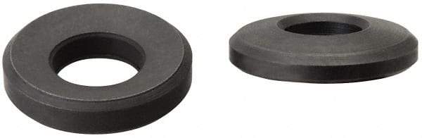 Gibraltar - 1-1/4" Bolt, Black Oxide, Case Hardened Steel, Spherical Washer Assembly - 1-3/8" Female, 1-5/16" Male Inside x 2-1/2" OD, 1/2" Thick, 3" Radius, 12L14 Grade - Caliber Tooling