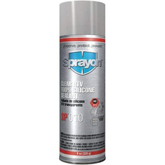 Sprayon - 8 oz Automotive Gasket Sealant - 122°F Max, Clear, Comes in Aerosol Can - Caliber Tooling