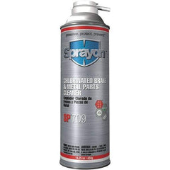 Sprayon - Tricholoroethylene Brake Parts Cleaner - 20 oz Aerosol Can - Caliber Tooling