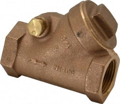 NIBCO - 3/4" Bronze Check Valve - Y-Pattern, FNPT x FNPT, 200 WOG - Caliber Tooling